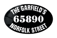 SANDHOLM GÅRDSKILT EMALJESKILT