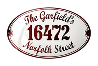 SANDHOLM GÅRDSKILT EMALJESKILT